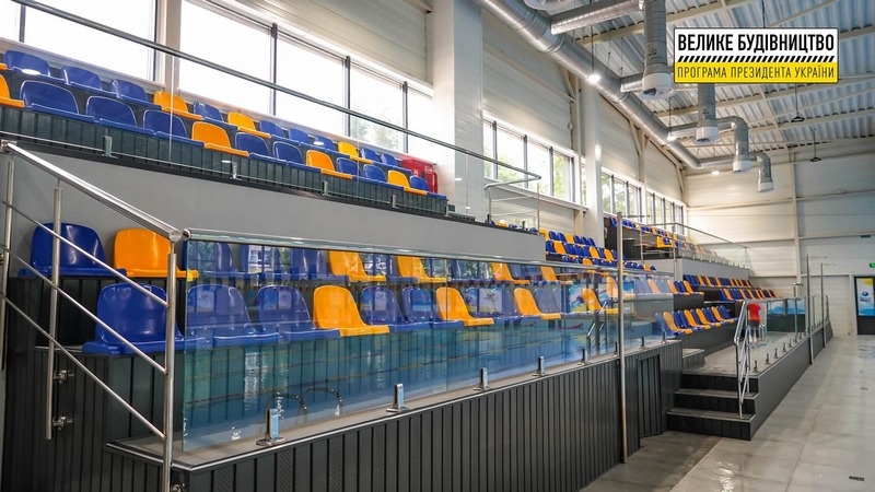 За стандартами FINA: як виглядає унікальний водний комплекс, зведений у Мелітополі за програмою Зеленського