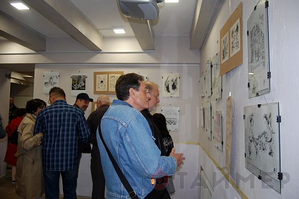 Всемирный клуб одесситов представляет творчество известного карикатуриста