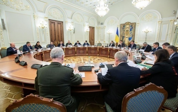 СНБО собирается на второе выездное заседание