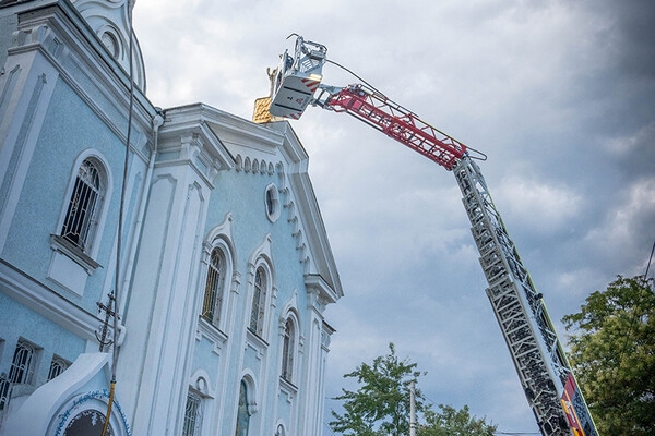 Что горело в храме на Леонтовича в Одессе