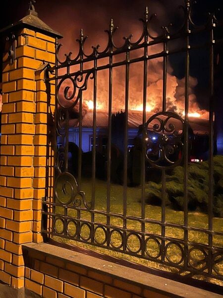 Український дрон підпалив завод у&nbsp;Курській області росії (фото, відео)
