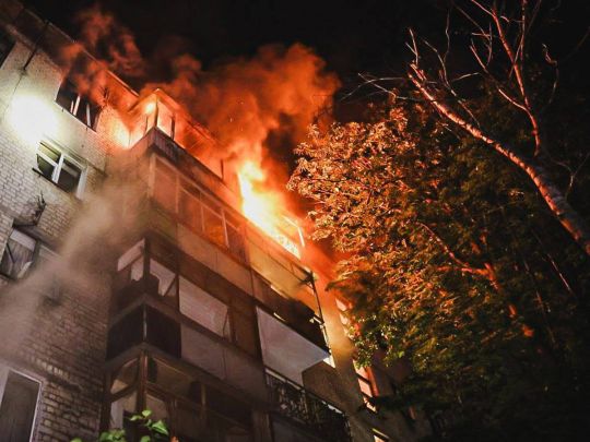 Вночі ворог масовано атакував дронами Харків та&nbsp;Одеську область: є&nbsp;жертви (фото, відео)