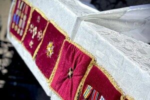 В Одессе провели в последний путь военного и директора авиаклуба Константина Оборина