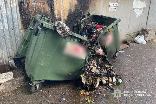 В Одессе пенсионерка уничтожила мусорные баки и повредила гараж с автомобилем: подробности