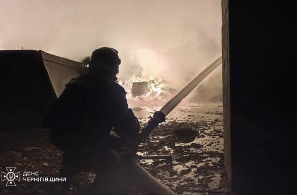 РФ&nbsp;вдарила десятками дронів: горять будинки і&nbsp;підприємства, рух поїздів змінено, є&nbsp;жертви (фото)