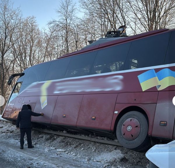 Автобус Відень&nbsp;&mdash; Київ розбився на&nbsp;Львівщині: є&nbsp;постраждалі (фото)