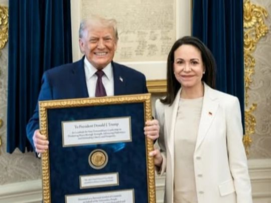 Трамп нарешті отримав Нобелівську премію миру