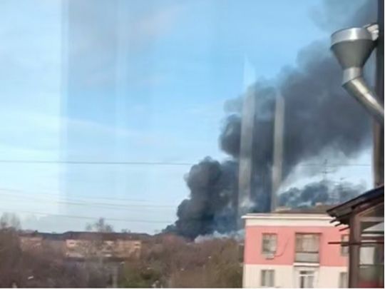 У&nbsp;рф&nbsp;знову вибухи: палають промислові підприємства